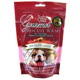 Loving Pets Gourmet Sweet Potato Biscuit & Chicken Wraps