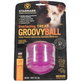 Starmark Everlasting Treat Groovy Ball (Option: Medium)