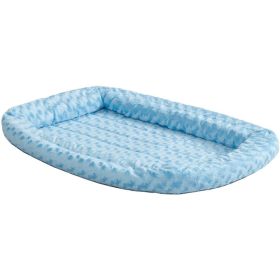 MidWest Double Bolster Pet Bed Blue (Option: X Small)