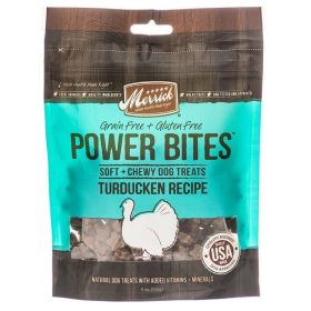 Merrick Power Bites Soft & Chewy Dog Treats (Option: Turducken Recipe)