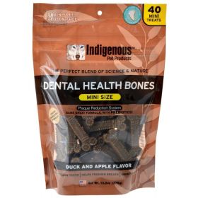 Indigenous Dental Health Mini Bones (Option: Duck & Apple Flavor)