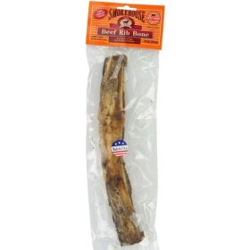 Smokehouse Beef Rib Bone Natural Dog Treat (Option: 12" Long)