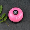 Pet training bell dog paw print bell ringer pet trainer cat bell ringer