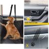 Waterproof Pet Carriers Scratch-resistant Durable Cat Dog Car Seat Cover Folding Non-slip Car Backseat Safety Protection Pad cat