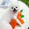 Double-bone Chicken Leg Plush Toy Vocal Connotation BB Pet Dog Cat Toy Supplies.dog chew toy